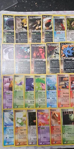near complete ex team rocket returns pokemon non holo LP+ - Image 2