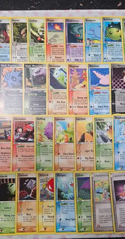 near complete ex team rocket returns pokemon non holo LP+ - Image 3