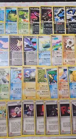 near complete ex team rocket returns pokemon non holo LP+ - Image 4
