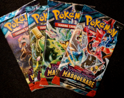 4x Pokemon TCG - Scarlet & Violet Twilight Masquerade Booster Packs SEALED - Image 1