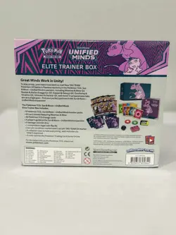 Pokemon Unified Minds Elite Trainer Box SEALED Sun & Moon Tag Team ETB - Image 2