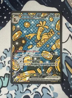 Gholdengo EX - 164/131 - Pokemon TCG - SV Prismatic Evolutions - SIR - NM - Image 2