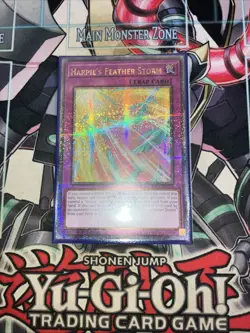 Harpies Feather Storm Quarter Century Secret Rare RA01-EN073 Yugioh - Image 1