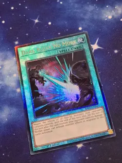 RA01-EN060 Dark Ruler No More Prismatic Ultimate/Ultra Rare PUR YuGiOh NM - Image 1