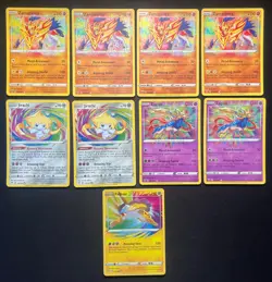 Pokemon TCG Amazing Rare Lot of 9 Cards (Near Mint) - Image 1