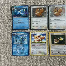 Lots Of Eeveeloution Cards Old And New Sets and 2 Psa 9 jolteon Sylveon - Image 4