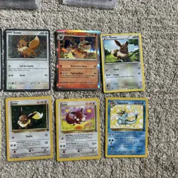 Lots Of Eeveeloution Cards Old And New Sets and 2 Psa 9 jolteon Sylveon - Image 5