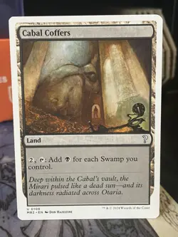 Cabal Coffers White Border #106 Mystery Booster 2 MTG Magic Card - Image 1