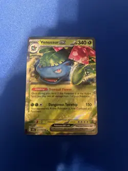 Venusaur ex 001/142 Stellar Crown DOUBLE RARE Holo Pokemon Card NM - Image 1