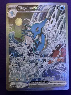 Kingdra ex 131 Sv: Scarlet & Violet Promo Cards Holo - Image 1