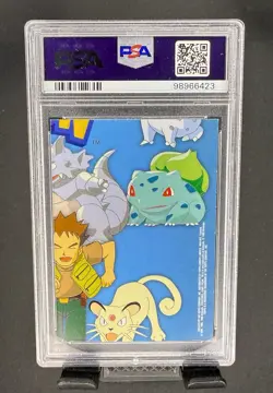 James topps PSA 8 Pokemon Card #TV10 1999 Series 1 Character Cards - Image 2