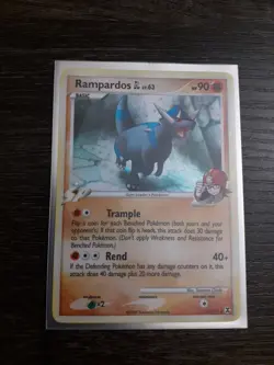 Pokemon TCG Rampardos GL 11/111 Rising Rivals Reverse Holo Card NM Condition - Image 3