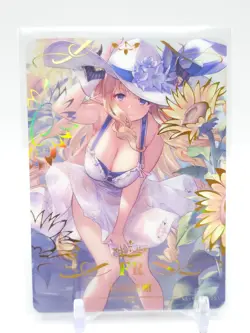 Goddess Story - Waifu FR Transparent Trading Card - Akari Wanibuchi - Image 1