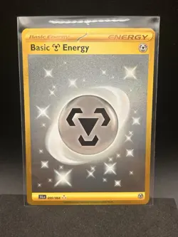 Pokemon TCG Basic Metal Energy Gold Secret Rare Card Shrouded Fable 099/064 - Image 1