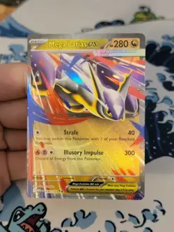 Mega Latias ex Double Rare ME01: Mega Evolution 100/132 NM Pokemon Card - Image 1