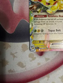 Pikachu ex 057/191 Prize Pack Series Card Holo NM FAST SHIPPING - Image 5