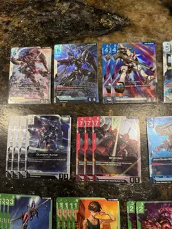 Gundam TCG Card Game LR + Common Newtype Rising and Starter decks - Image 2