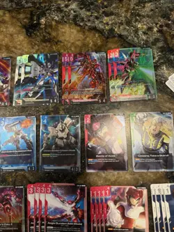 Gundam TCG Card Game LR + Common Newtype Rising and Starter decks - Image 3