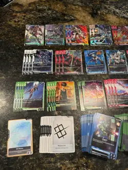 Gundam TCG Card Game LR + Common Newtype Rising and Starter decks - Image 5