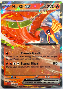 Ho-Oh Ex CLC Classic Card Collection 007/034 Holo Promo Pokemon Card NM - Image 1