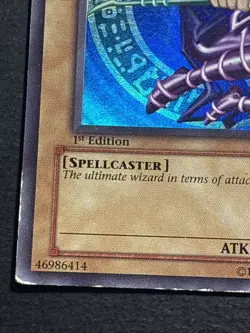 Dark Magician 1st Edition SDY-006 Ultra Rare Vintage Yu-Gi-Oh Card Played MP - Image 5