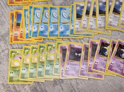 1999 Pokemon Base Set Unlimited Lot 168 Cards Commons & Rare C1999 Unplayed Cond - Image 5