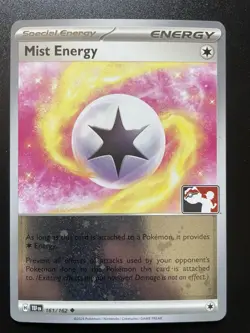 Mist Energy Holo Pokemon Play! Prize Pack Series 5 Promo Pokemon Card NM Stamp - Image 1