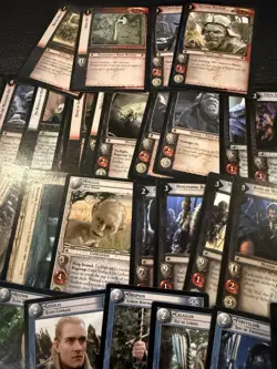 Lord Of The Rings Trading Card Bundle Over 110 Cards Various Sets (2) - Image 2