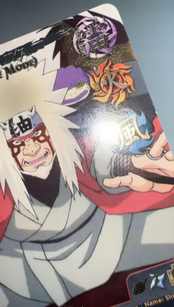 Naruto CCG Card #1067 Set 20: Jiraiya (Sage Mode) - Super Rare - Image 2