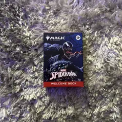 SDCC 2025 Magic The Gathering Spider-Man Welcome Deck Venom Black - Image 1