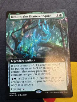 MTG Ozolith, the Shattered Spire - Extended Art NM-Mint March of the Machine - Image 1