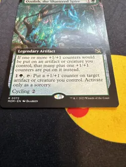 MTG Ozolith, the Shattered Spire - Extended Art NM-Mint March of the Machine - Image 4