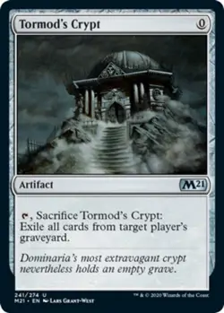 4 x Tormod's Crypt - Core Set 2021 - NM-Mint - MTG - Image 1