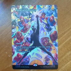 Thrill of Possibility (Borderless) M Marvel Eternal-Legal 28 NM - Foil - Image 1