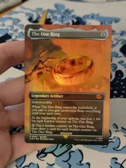 MTG The One Ring 0451 Lord of the Rings Mythic Promotional Foil NM - Image 1