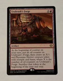 MTG Urabrask's Forge - Phyrexia: All Will Be One LP - Image 1