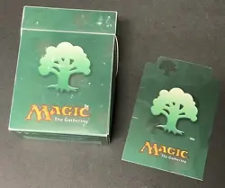 Ultra Pro Magic The Gathering MTG Green Mana Flip Deck Box Forest - Image 2