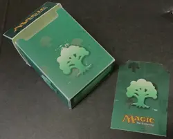 Ultra Pro Magic The Gathering MTG Green Mana Flip Deck Box Forest - Image 4