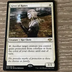 MTG Modern Horizon's 2 Giver of Runes MTG NM Magic: The Gathering - Image 1
