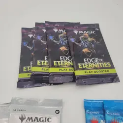 18 Play Booster & Promo Sealed Packs Lot Final Fantasy Duskmourn Eternities FDN - Image 5