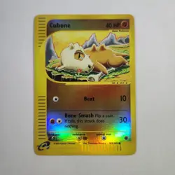 Cubone 103/165 - Reverse Holo - Pokemon TCG - Expedition - LP *see pictures* - Image 1