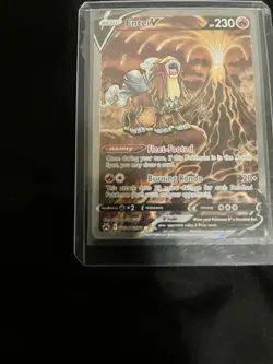 Pokemon TCG Entei V GG36/GG70 Crown Zenith: Galarian Gallery Holo Near Mint - Image 4
