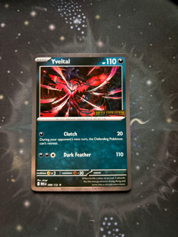 Yveltal 088/132 Holo Mega Evolution Pokemon Tcg STAMPED PROMO - Image 1