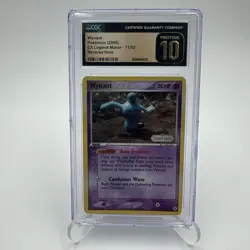 2006 Pokemon EX Legend Maker Wynaut Reverse Holo Foil Stamped 71 CGC 10 Pristine - Image 1