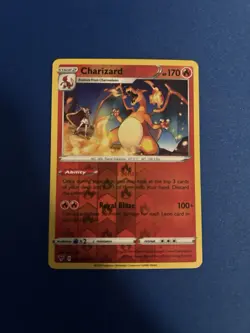Pokemon TCG Charizard 025/185 Swsh04: Vivid Voltage Reverse Holo - Image 1