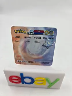 Artbox Pokemon Advanced Action Flipz (2006) Regice AF70 - Image 3