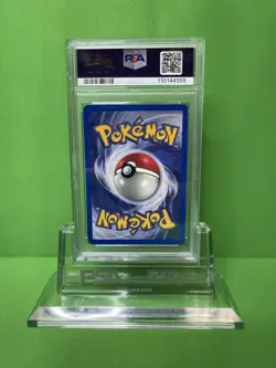 2000 POKEMON GYM HEROES 12 ROCKET'S MOLTRES HOLO PSA 8 - Image 2