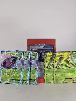 Pokemon TCG B&W Team Plasma Lot Genesect EX Virizion EX G Booster 11/101 9/101 - Image 1