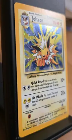 Pokemon TCG Jolteon Jungle 4/64 Holo Rare No Symbol Misprint Excellent - Image 4