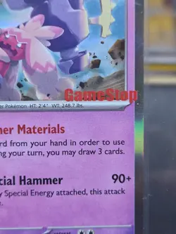 SEALED Pokemon Tinkaton 105/193 Paldea Evolved GameStop Stamped Holo Rare Promo - Image 3